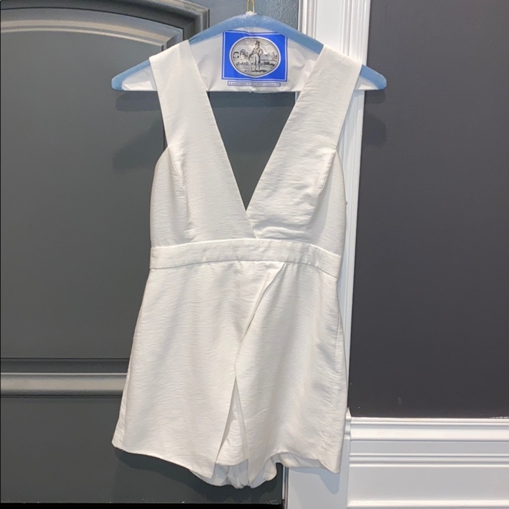white romper